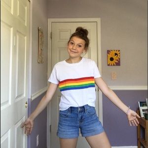 Rainbow T-shirt!